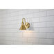 Provence 1 Light 6 inch AGB Bath Light Wall Light in Antique Brass